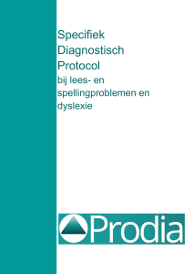 Specifiek Diagnostisch Protocol