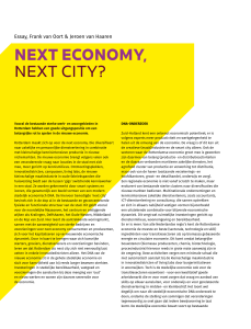 Next Economy, Next City? - Economische Verkenning Rotterdam