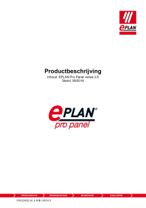 PerformanceDescription_EPLAN Pro Panel