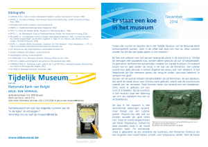 Tijdelijk Museum - Museum van de Nationale Bank van België