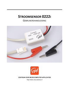 STROOMSENSOR 0222I - CMA