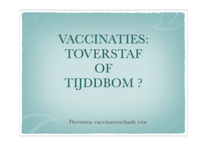vaccinaties: toverstaf of tijddbom