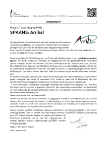SPAANS: Arriba! - Provinciale School Diepenbeek