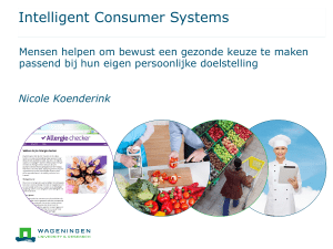 Intelligent Consumer Systems