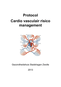 Protocol Cardio vasculair risico management
