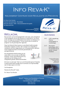 Info Reva-K - Centrum voor revalidatie en preventie