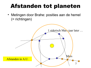 PDF-slides Planeetbeweging