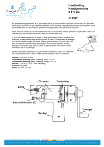 Handleiding Handgenerator 0-6 V DC 114397
