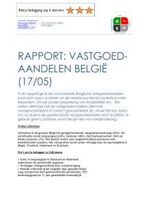 rapport: vastgoed- aandelen belgië (17/05)