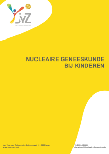 nucleaire geneeskunde bij kinderen