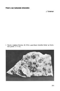 Foto`s van bekende mineralen