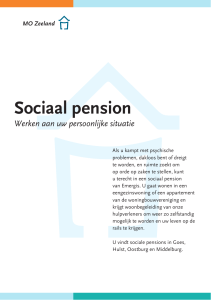 Sociaal pension