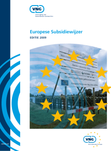 Europese Subsidiewijzer