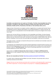 THE BRITISH INVASION – ENGELAND