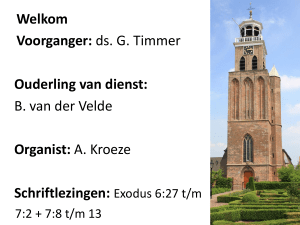PowerPoint-presentatie - Gereformeerde Kerk Vollenhove