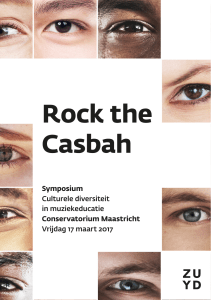 Rock the Casbah - Conservatorium Maastricht