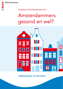 Amsterdammers gezond en wel? - GGD Amsterdam