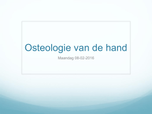 Osteologie van de hand