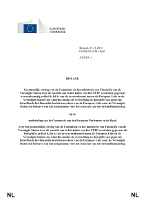 NL NL BIJLAGE Gezamenlijk verslag van de Commissie en het