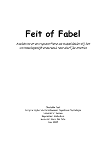 Feit of Fabel