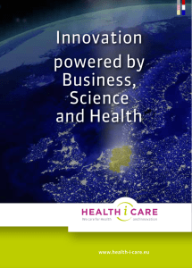Innovation powered by Business, Science and Health