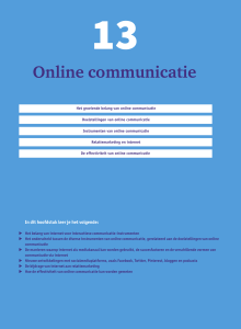 Online communicatie