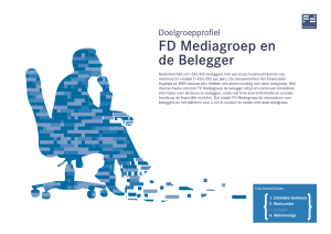 FD Mediagroep en de Belegger