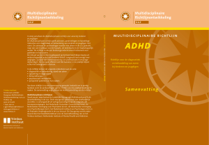 ADHD Samenvatting - Trimbos