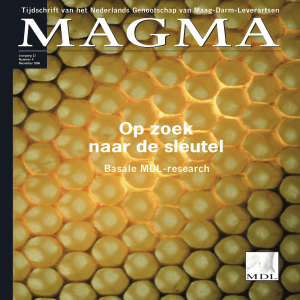 layout magma 4 2001 def - Nederlandse Vereniging van Maag
