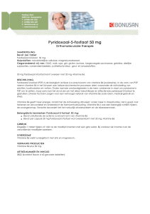 Pyridoxaal Pyridoxaal-5-fosfaat 50 mg fosfaat 50
