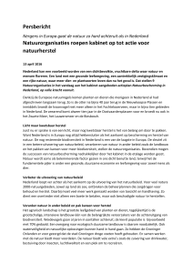 Persbericht - IJsselmeervereniging