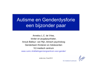 Autisme en Genderdysforie_MEI2012