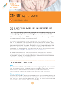 CTNNB1 syndroom