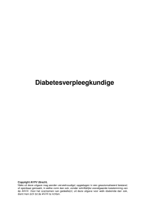 Diabetesverpleegkundige