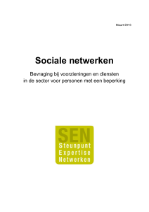 Sociale netwerken