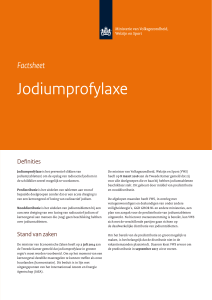Jodiumprofylaxe