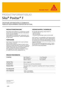 Sika® Poxitar® F - Sika Nederland BV