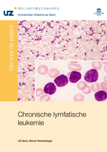Chronische lymfatische leukemie