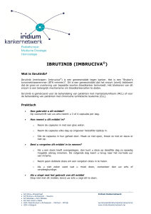 ibrutinib (imbruciva®) - Iridium Kankernetwerk