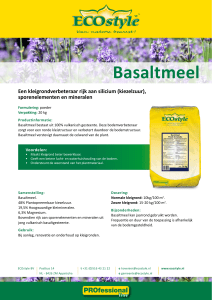 Basaltmeel - Eco