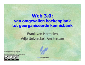 Web 3.0 - cs.vu.nl - Vrije Universiteit Amsterdam