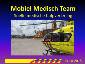 Mobiel Medisch Team Werkoverleg RAVU