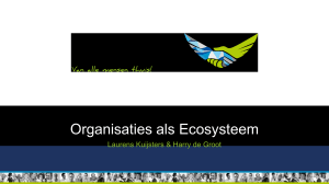 Organisaties als Ecosysteem