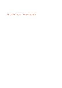 Wetboek van Economisch recht