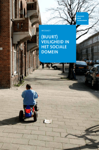 (buurt) veiligheid in het sociale domein