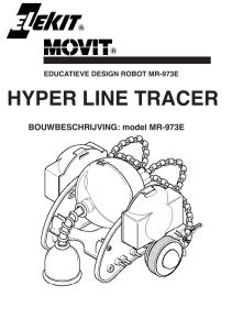 HYPER LINE TRACER BOUWBESCHRIJVING: model MR-973E