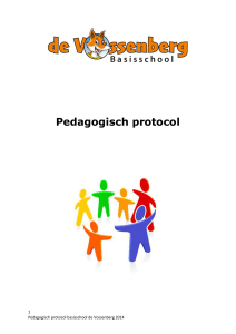 Pedagogisch protocol - Basisschool De Vossenberg