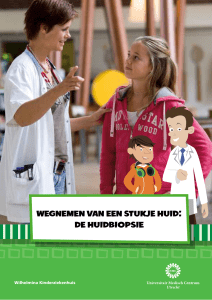 Wegnemen van een stukje huid: de huidbiopsie