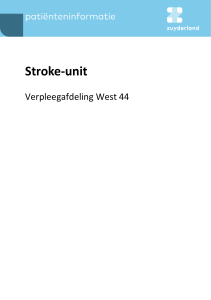 Stroke-unit - Zuyderland