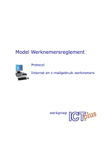 3 ICTplus modelreglement werknemers 20111101